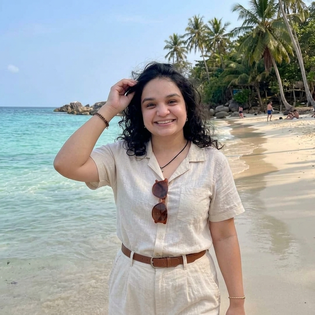 Change beach background