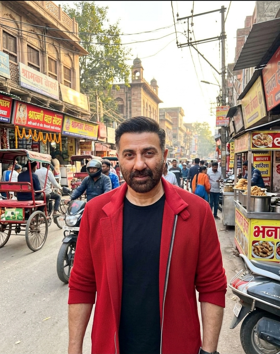 make him stand in the middle of indian street